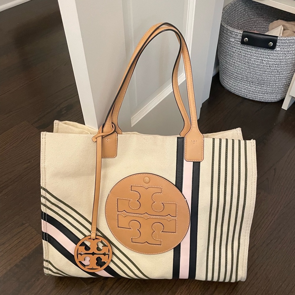 Tory Burch Canvas Tote Bag